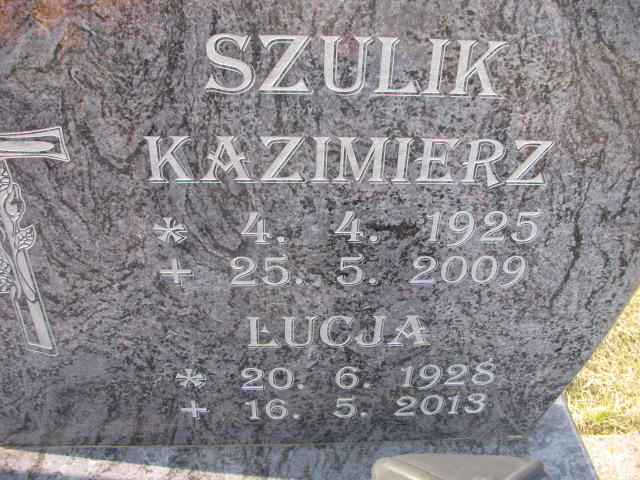 Kazimierz Szulik 1925 Adamowice - Grobonet - Wyszukiwarka osób pochowanych