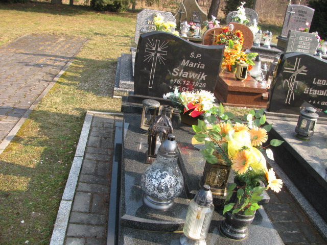 Grób Maria Sławik